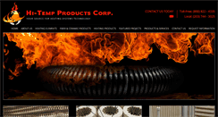 Desktop Screenshot of hi-tempproducts.com